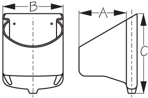 Sea-Dog PVC Drink Holder